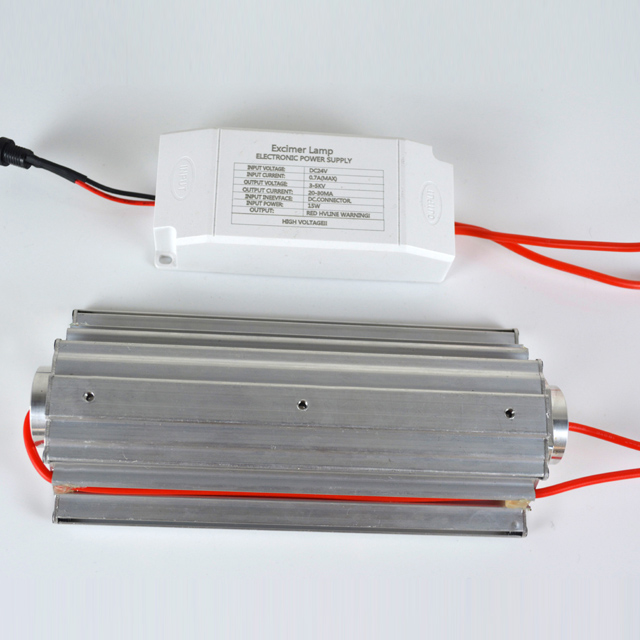 QuantaModule 15-Watt Far UVC Light Excimer Lamp Module Kit 24V DC 15w Far-UVC Light and Housing with 222nm Band Pass Filter